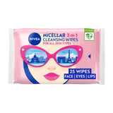 Nivea Micellar Water Wipes Cleansing Face 25s