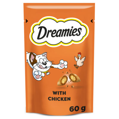 Dreamies Cat Treat Biscuits Chicken 60g
