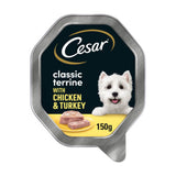Cesar Classic Terrine dog food with chicken and turkey 150g - British product