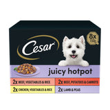 Cesar Juicy Hotpot wet dog food 8x150g - British product