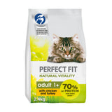 Perfect Fit Advanced Nutrition Complete Dry Cat Food Chicken & Turkey 2.4kg