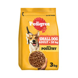 Pedigree dog food Poultry and Vegetables 3kg, imported from the UK