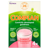 Complan Summer Strawberry Flavour Fortified Drink Mix 4 x 55g