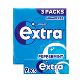 Wrigley's Extra Peppermint Sugarfree Chewing Gum Multipack 37.8g