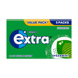 Wrigley's spearmint sugarfree chewing gum multipack 70g (British brand)