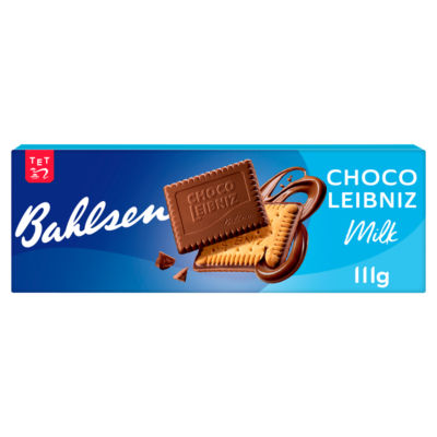 Bahlsen Choco Leibniz milk chocolate biscuits 111g - British product