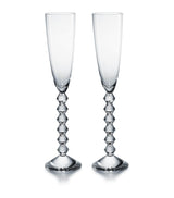 Baccarat Set of 2 Flutissimo Champagne Flutes