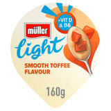 Muller Light Toffee Fat Free Yogurt 160g