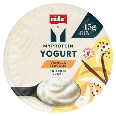 Müller Myprotein vanilla yogurt 500g, imported from the UK