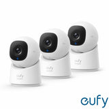 eufy C220 2K Pan-Tilt Smart Indoor Camera 3 Pack