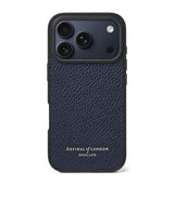 Aspinal of London Grained Leather iPhone 17 Pro Phone Case
