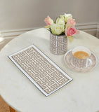 O.W.London Bone China Rectangular Maze Truffle Plate (29cm)