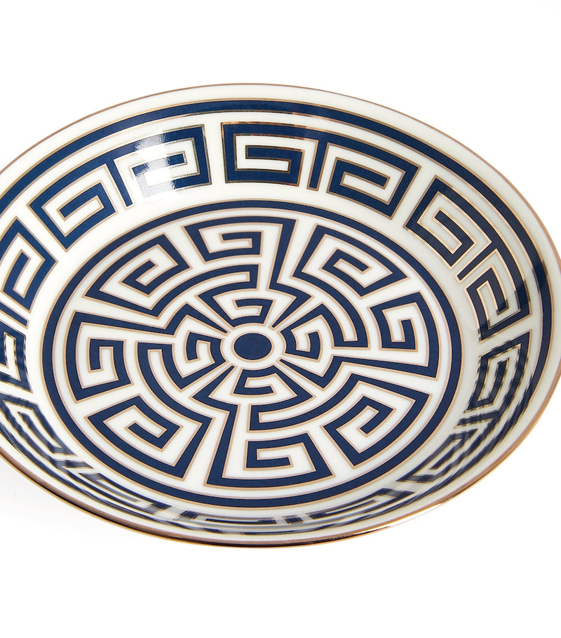 GINORI 1735 porcelain Zaffiro tea saucer 13.5cm, UK version