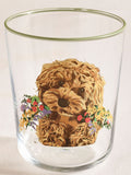 Charlie Cockapoo tumbler glasses set 4 - British product