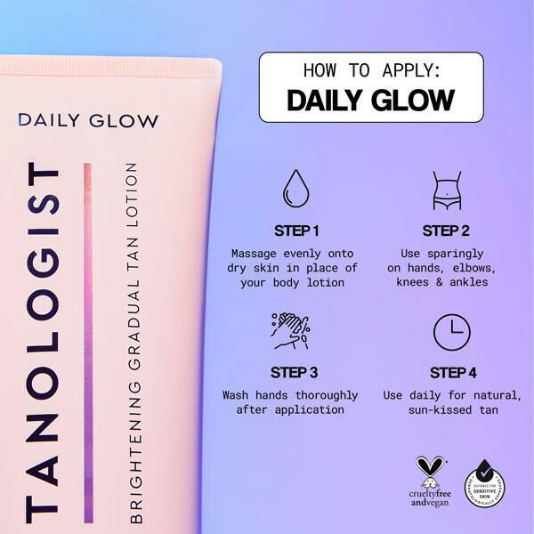 Tanologist Daily Glow Gradual Tan Light - Medium Brightening GOODS Superdrug