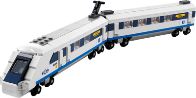LEGO High-Speed Train Building Set 284 Pieces