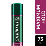 Wella Silvikrin Maximum Hold hairspray 75ml (British brand)