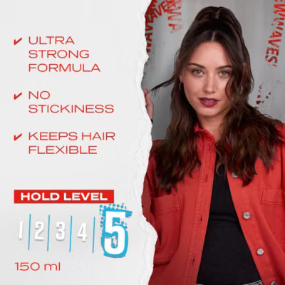Wella ultra strong power hold gel spray 150ml (British brand)