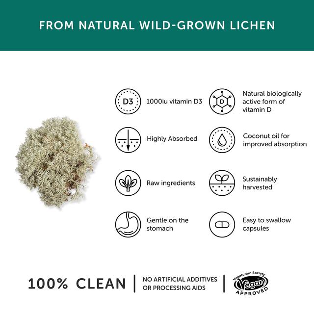 Together Health Vitamin D3 Vegan Capsules 30 per pack GOODS M&S