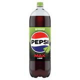 Pepsi Max Lime No Sugar Cola 2L Bottle