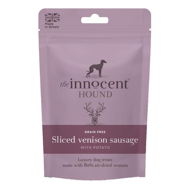 The Innocent Hound Dog Treats Sliced Venison Sausage 70g GOODS M&S