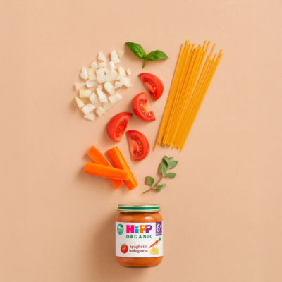 HiPP Spaghetti Bolognese baby food 125g, UK version