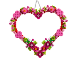 LEGO Heart Ornament Building Set 254 Pieces Age 9+