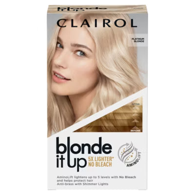 Clairol Blonde It Up hair dye platinum - British product