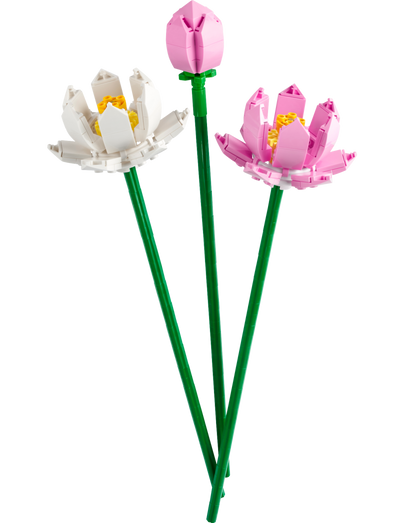 LEGO Lotus Flowers 220 Pieces Building Set