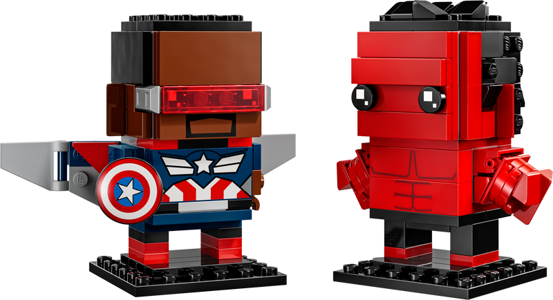 Captain America & Red Hulk Figures