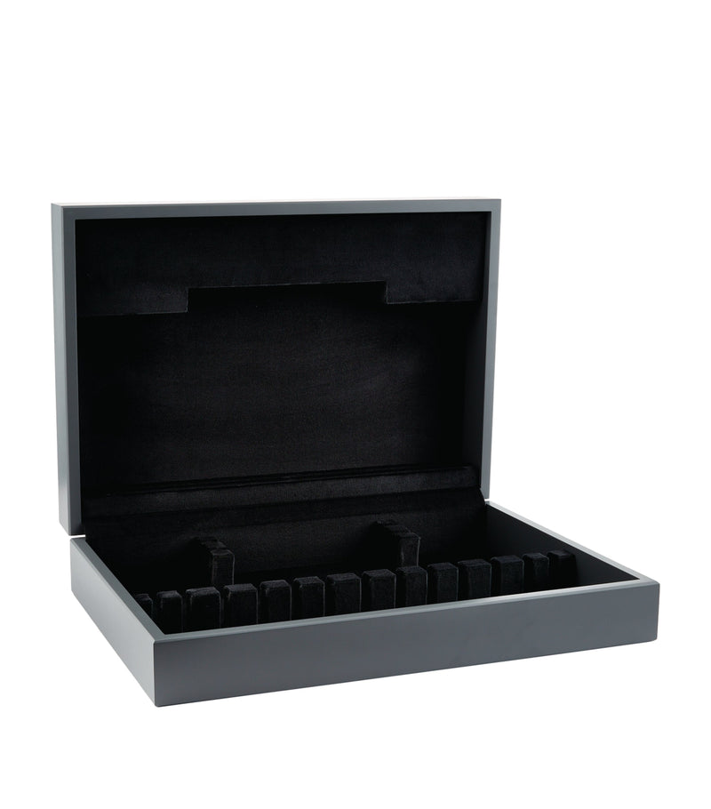 Carrs Silver English Thread silver-plated cutlery set 88-piece - British product