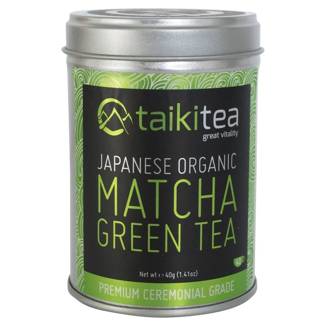 Taiki Tea Premium Organic Ceremonial Matcha Tin 40g GOODS M&S
