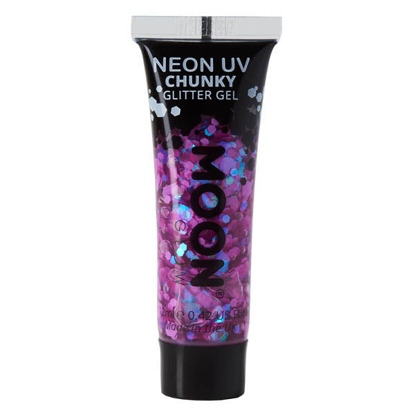 Moon Glow Glitter Gel Purple, imported from the UK