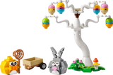 LEGO Easter Bunny and Chick Egg Hunt 140 Piece Building Set