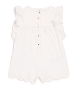 Chloé Kids Jersey Embroidered Playsuit Baby Playsuit 6-36 Months