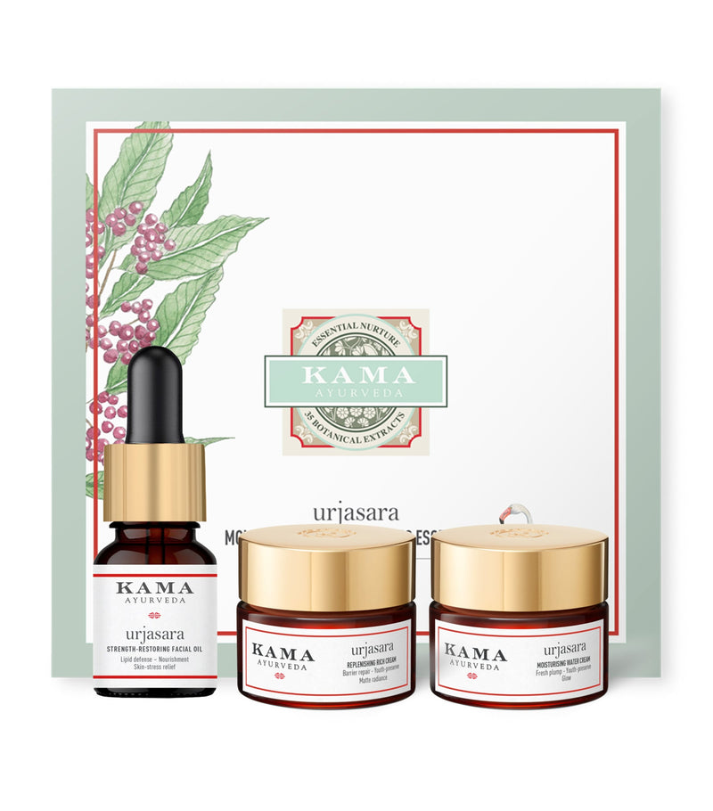 KAMA AYURVEDA Urjasara Discovery Set Ayurvedic skincare, UK version