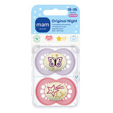 MAM Night Soother 18-36 Months Soother 2pk