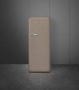 Retro Stainless Steel Fridge with Humidity Control and Temperature Zone