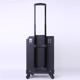 Livingandhome Cosmetic Makeup Travel Case 2 Drawers 36x23x49cm, imported from the UK
