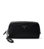 Prada Saffiano Leather Triangle Pouch
