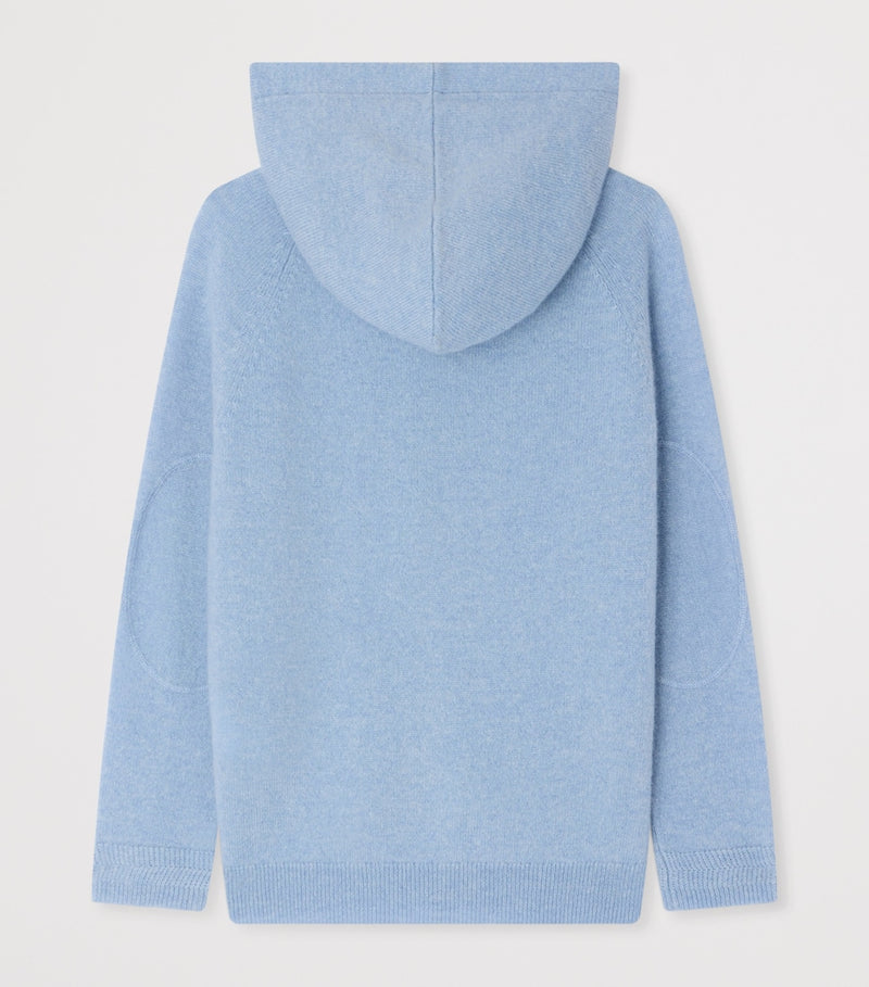 Bonpoint Cashmere Elyan Zip-Up Hoodie for kids 10-14 years - British product