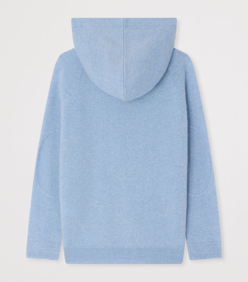 Bonpoint Cashmere Elyan Zip-Up Hoodie for kids 10-14 years - British product
