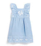 Tartine et Chocolat linen embroidered dress for children (British brand)
