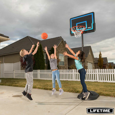 Lifetime Youth Basketball Hoop 32 Inch Portable Adjustable Height