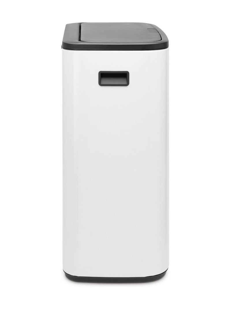 Brabantia White Bo Touch Double 30L bin British product