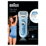 Braun Silk-épil Lady Shaver 5-160 Wet Dry Electric Shaver
