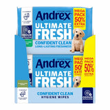Ultimate Fresh Moist Toilet Tissue Wipes with Odour Control, 10 Packs of 56 Wipes Each