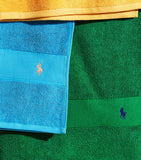 Ralph Lauren Polo Player guest towel 40cm x 75cm, imported from the UK