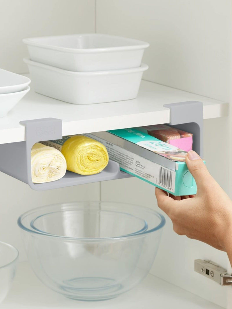 Joseph Joseph Grey CupboardStore Film Foil & Bag Organiser