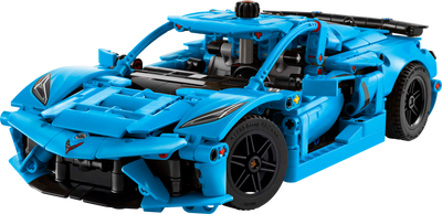 LEGO Technic Chevrolet Corvette Stingray Blue Building Set 732 Pieces